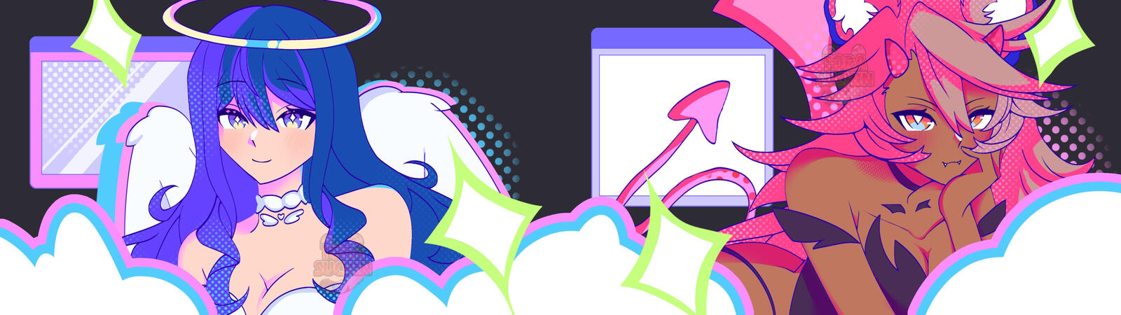 PC Background - HinaHyoucho + TigressTora